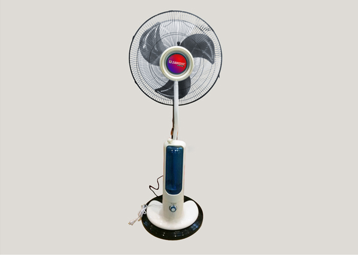 Atomization and humidification floor fan